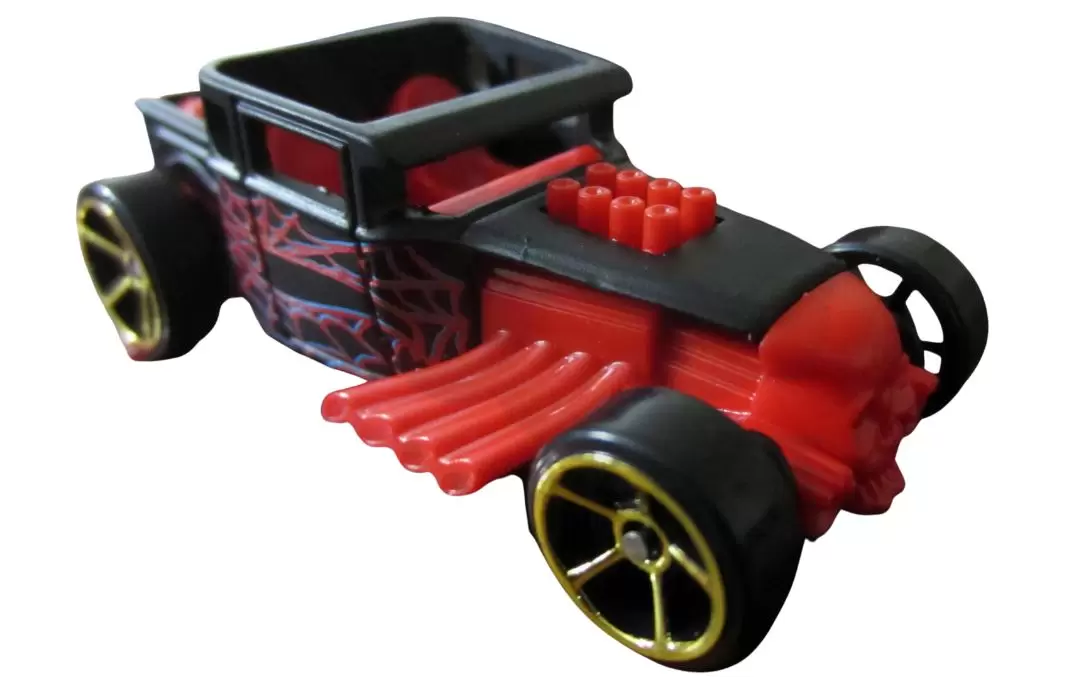 Foto da miniatura Hot Wheels Bone Shaker na cor Preto